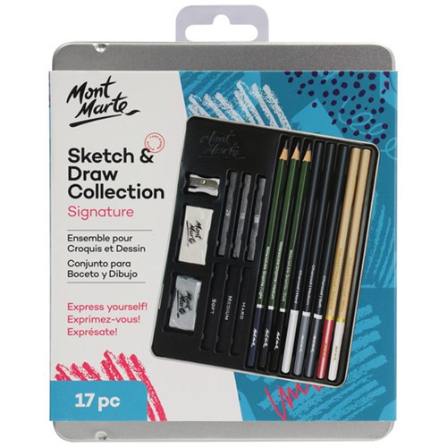 MONT MARTE SKETCH DRAW Collection 17 Piece